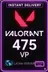 Valorant Points - 475 VP (Latam Server)