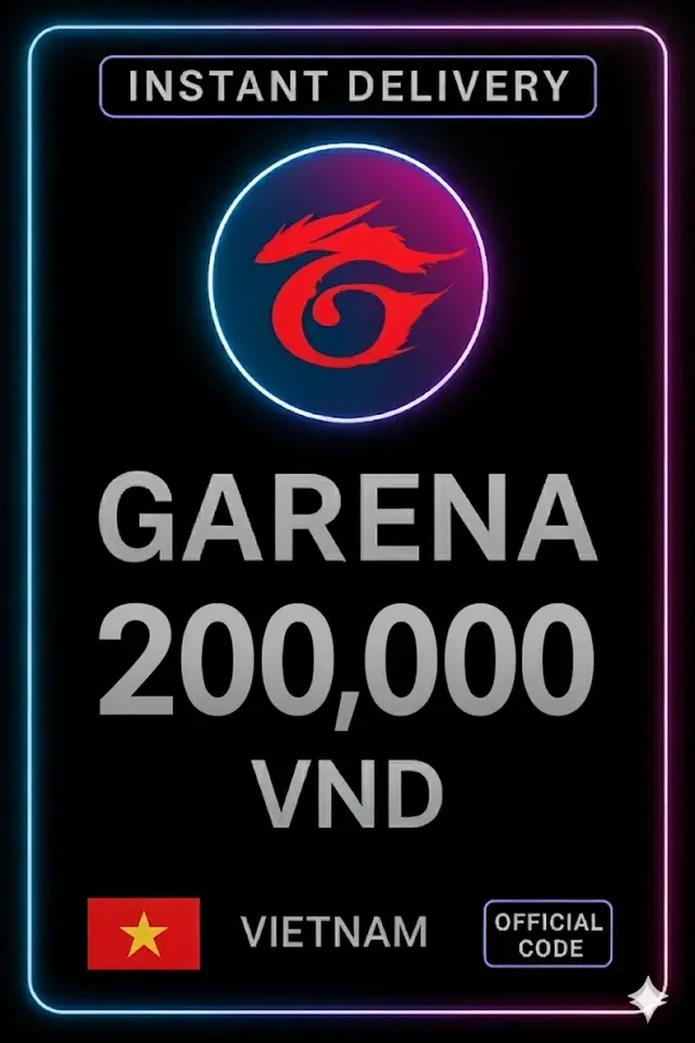 Garena Shells 200.000 VND (VD)