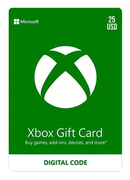 Kad Hadiah Xbox Live 25 USD Wallet Kad Hadiah Xbox Live 25 USD Wallet