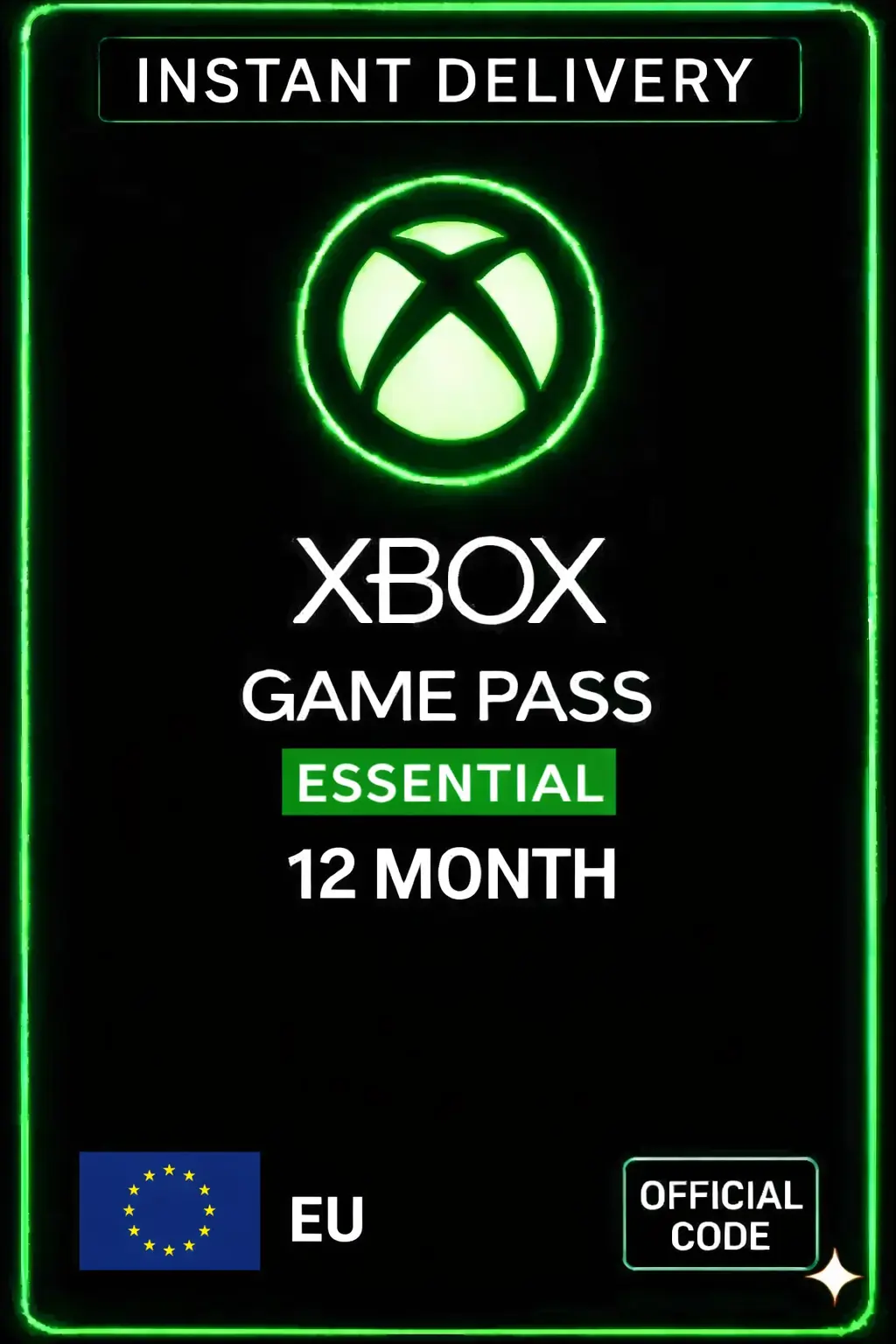 Xbox Game Pass Essential 12 Month (EU)