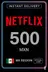 Tarjeta de Regalo de Netflix 500 MXN