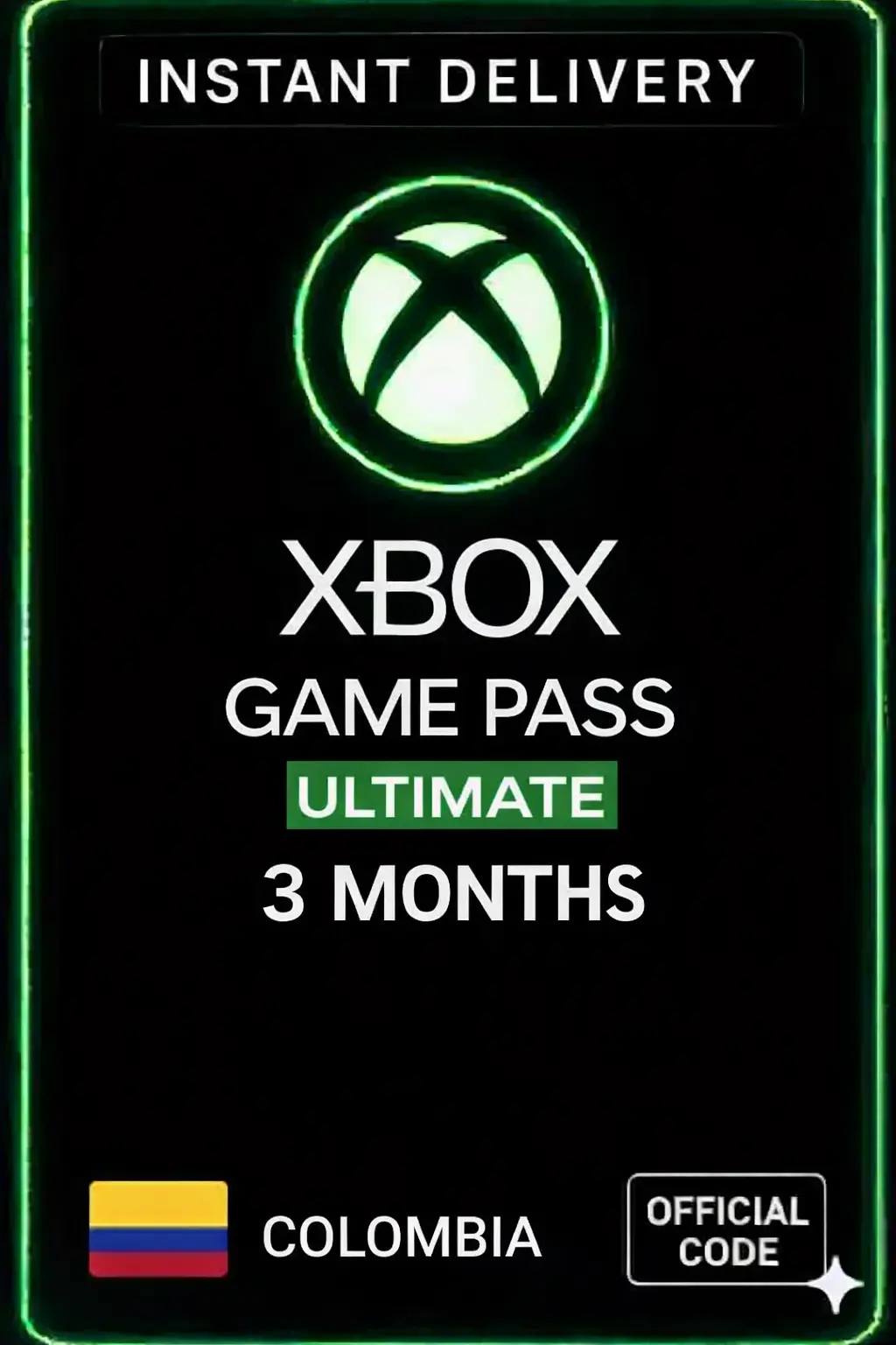 Xbox Game Pass Ultimate 3 Months (Colombia)