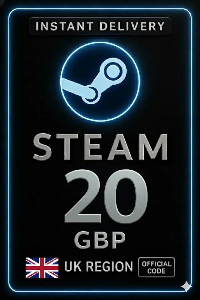 Steam Wallet Code 20 GBP