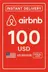 Airbnb Бэлэгийн карт - 100$