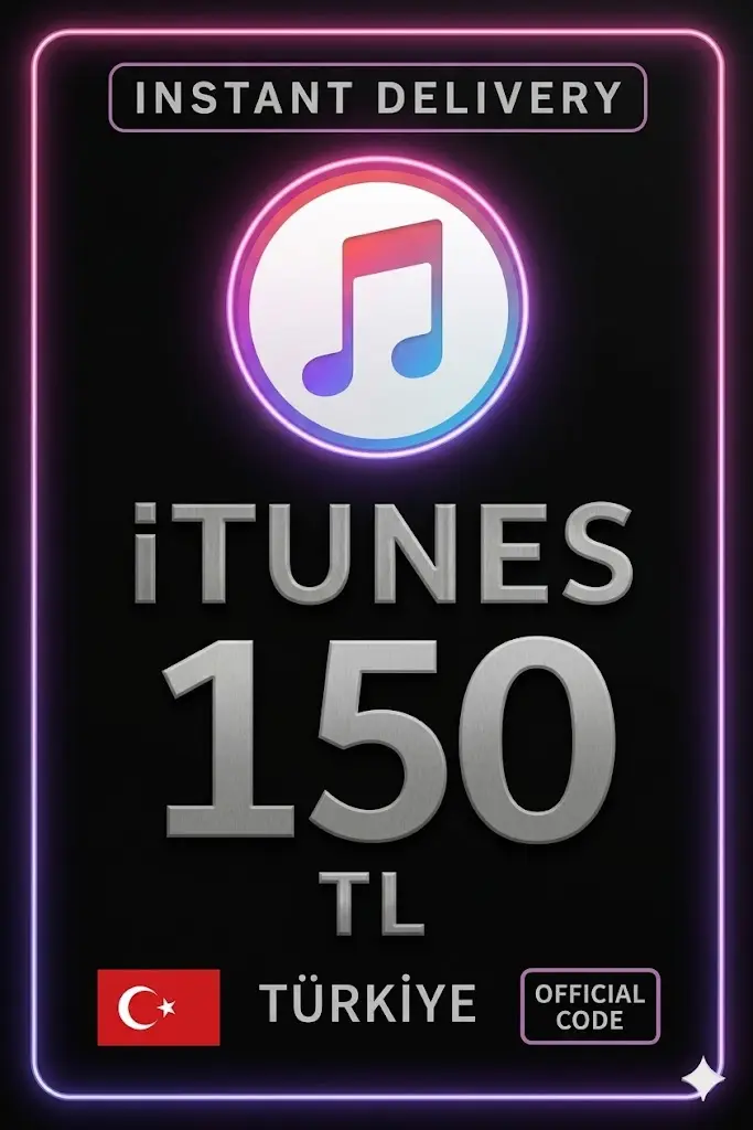 iTunes Hediye Kartı 150 TL Bakiye