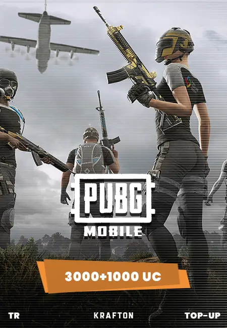 PUBG Mobile - 3000+850 UC Dopuna (Turska) PUBG Mobile - 3000+850 UC Dopuna (Turska)