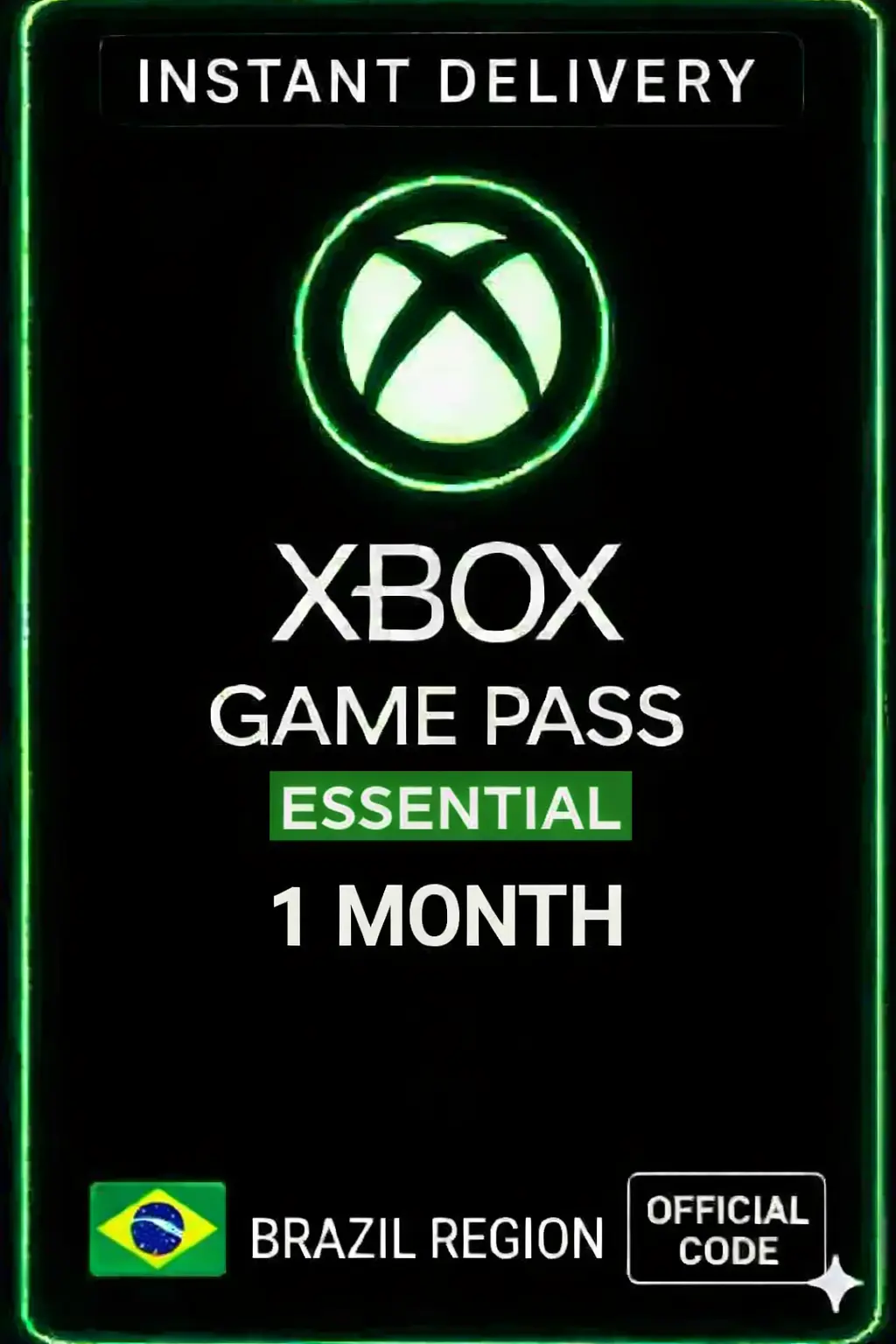 Xbox Game Pass Essential 1 Month (Brasil)