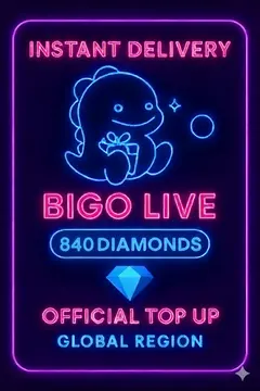 Bigo Live - 840 Diamanten (Aufladung)