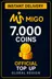 Migo Live 7.000 Coins (Top-Up)