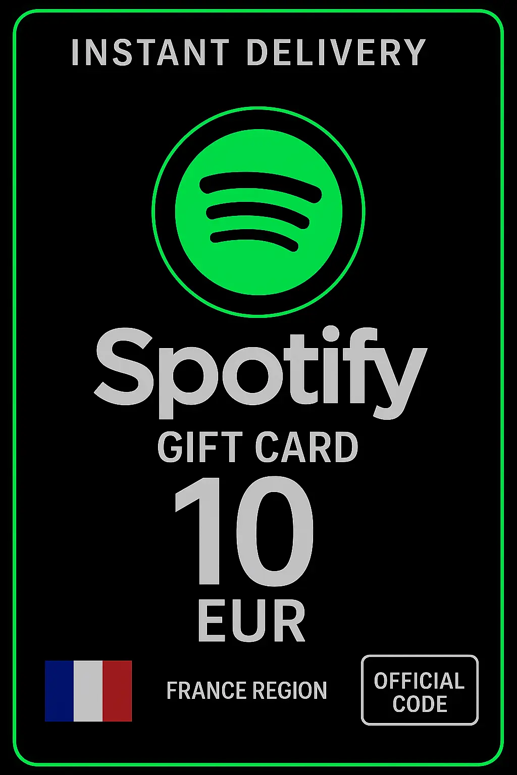 Spotify Gift Card France - 10 EUR FR Spotify Gift Card France - 10 EUR FR