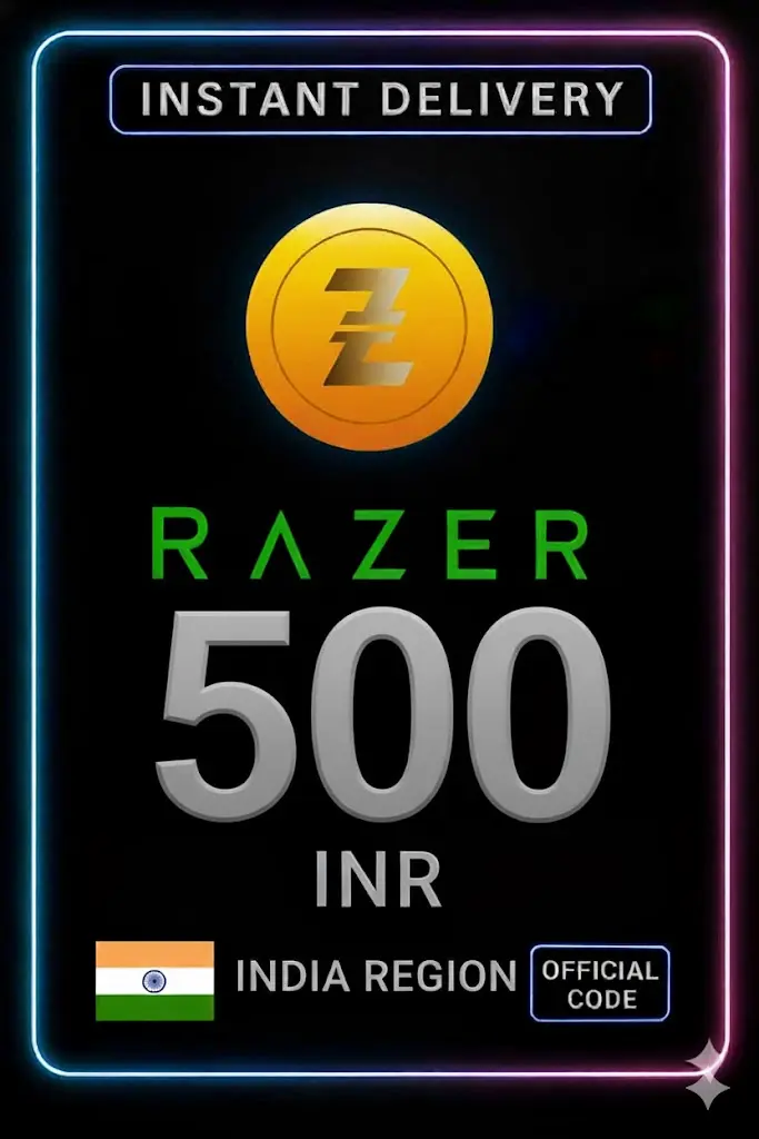 Razer Gold India INR 500 Razer Gold India INR 500