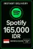 Spotify Indonesia 165.000 IDR