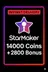 StarMaker 14000 Koin + 2800 Bonus