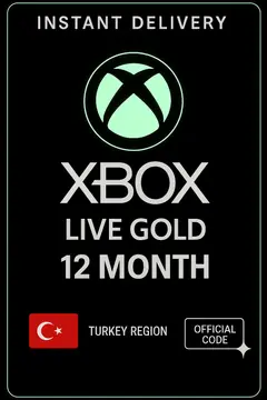 Keahlian XBox Live Gold 12 Bulan (VPN Turki)
