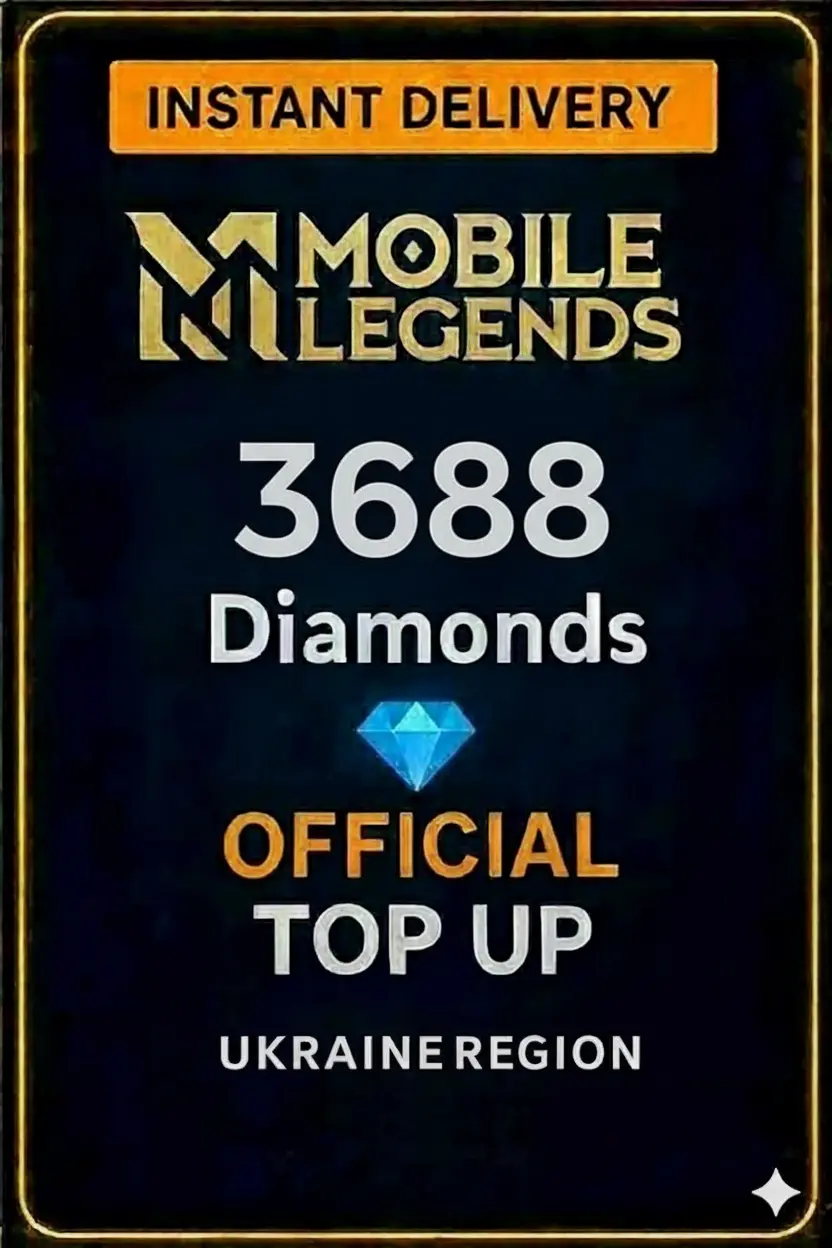 Mobile Legends - 3688 Diamonds Top-Up (Ukraine)