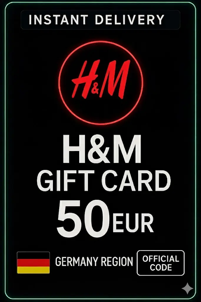 H&M сыйлық карталары - 50 EUR