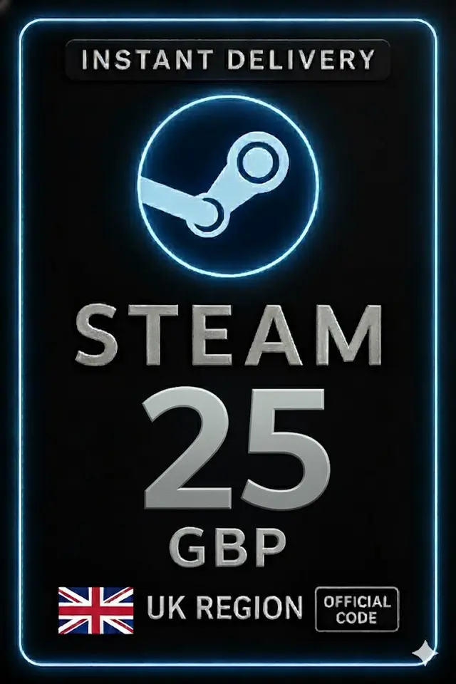Steam Wallet Code 25 GBP