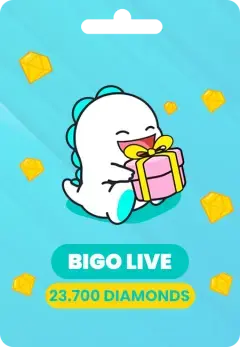 Bigo Live - 23700 Berlian (Global) Bigo Live - 23700 Berlian (Global)