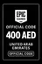 Epic Games Card - 400 AED (United Arab Emirates)