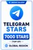 Telegram - 7000 Stars (Top-Up)