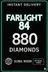 Farlight 84 - пополнение на 880 алмазов