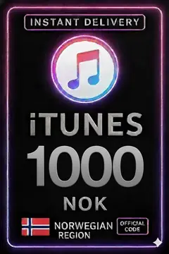 iTunes Gift Card 1000 NOK NO