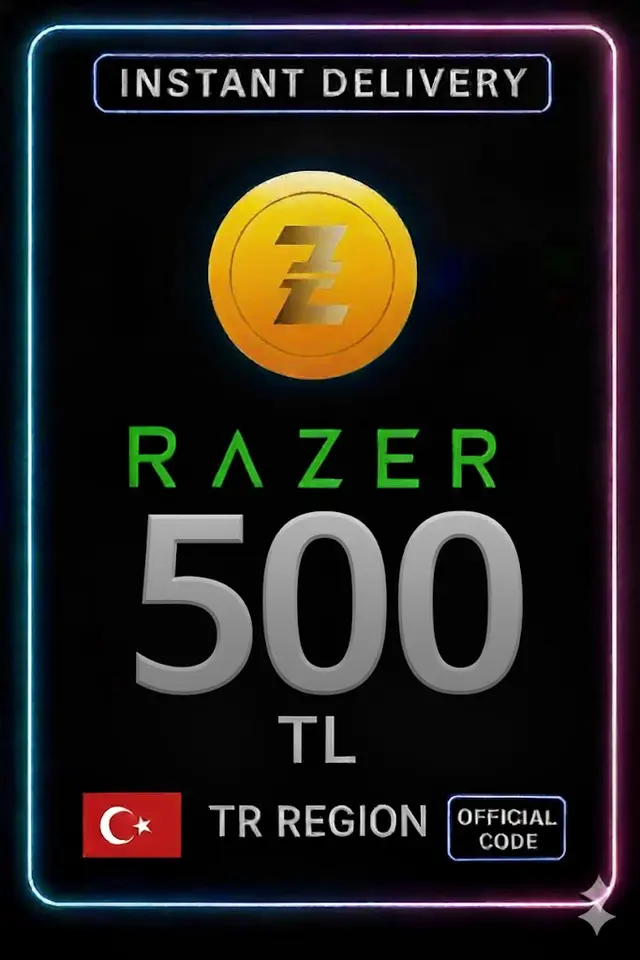 500 TL Razer Gold Pin