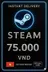 Steam钱包 75,000 越南盾 - （越南）