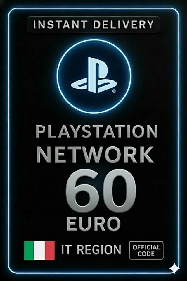 Playstation Gift Card Italy - 60€
