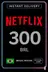 Netflix Cadeaubon 300 BRL BR