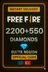 Free Fire 2200+550 Diamantes (UE-TR)