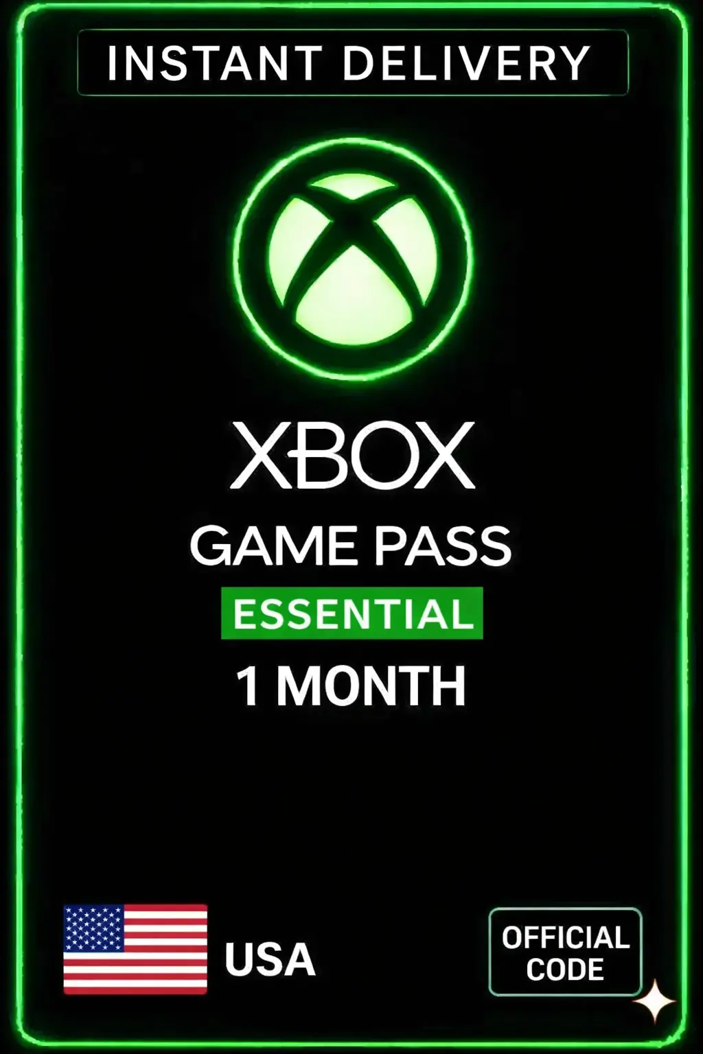 Xbox Game Pass Essential 1 Month (USA)