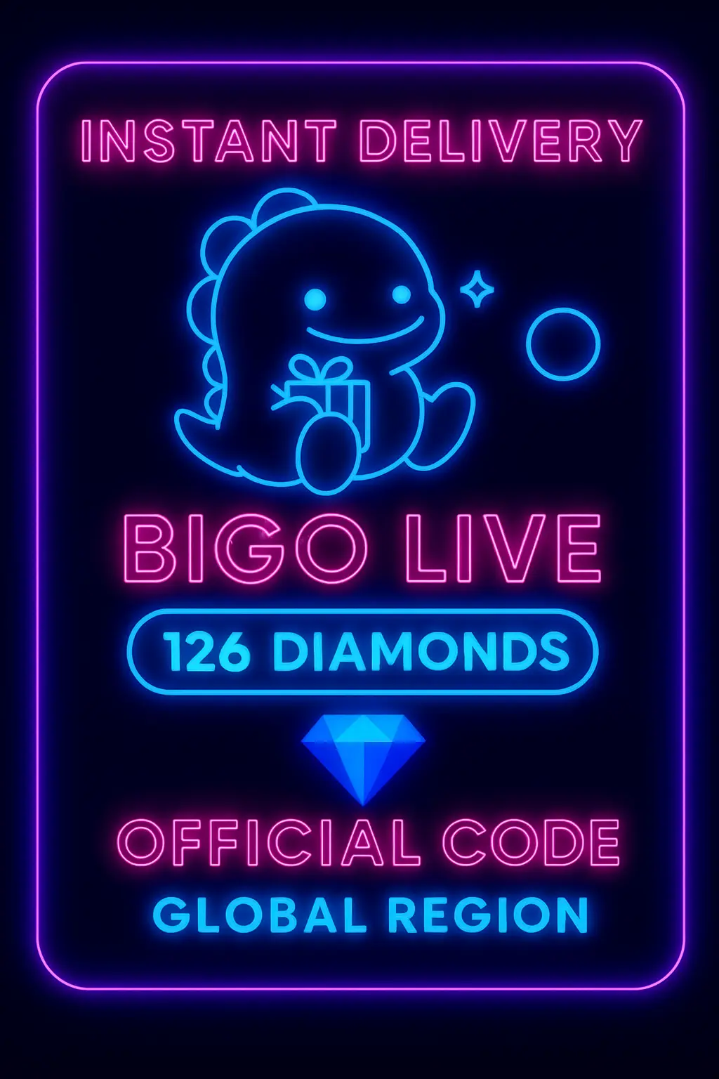 Bigo Live - 126 Diamonds (Global) Bigo Live - 126 Diamonds (Global)
