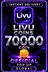 LivU - 70000 Coins Top Up (Global)