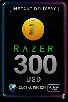300 USD Razer Gold Global Pin