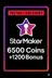 StarMaker 6500 Koin + 1200 Bonus