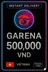 Garena Shells 500.000 VND (VD)