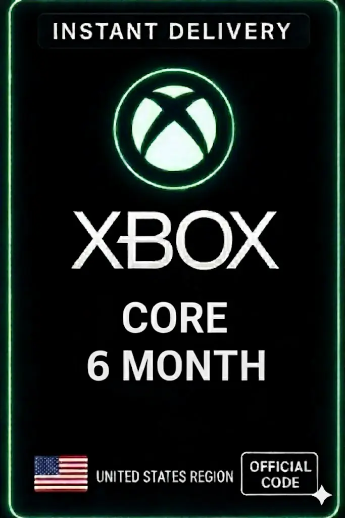 Xbox Game Pass Core 6M - SAD Xbox Game Pass Core 6M - SAD