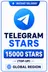 Telegram - 15000 Stars (Top-Up)
