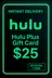 Hulu Plus Gift Card $25