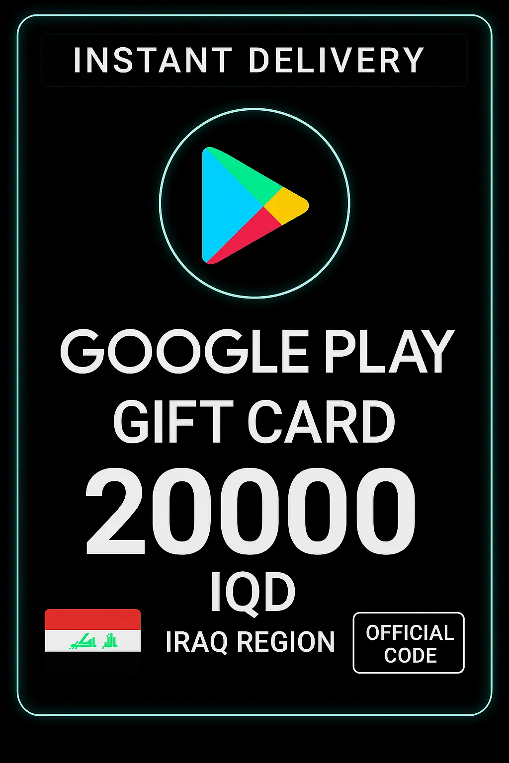 Google Play Gift Card - Iraq 20000 IQD