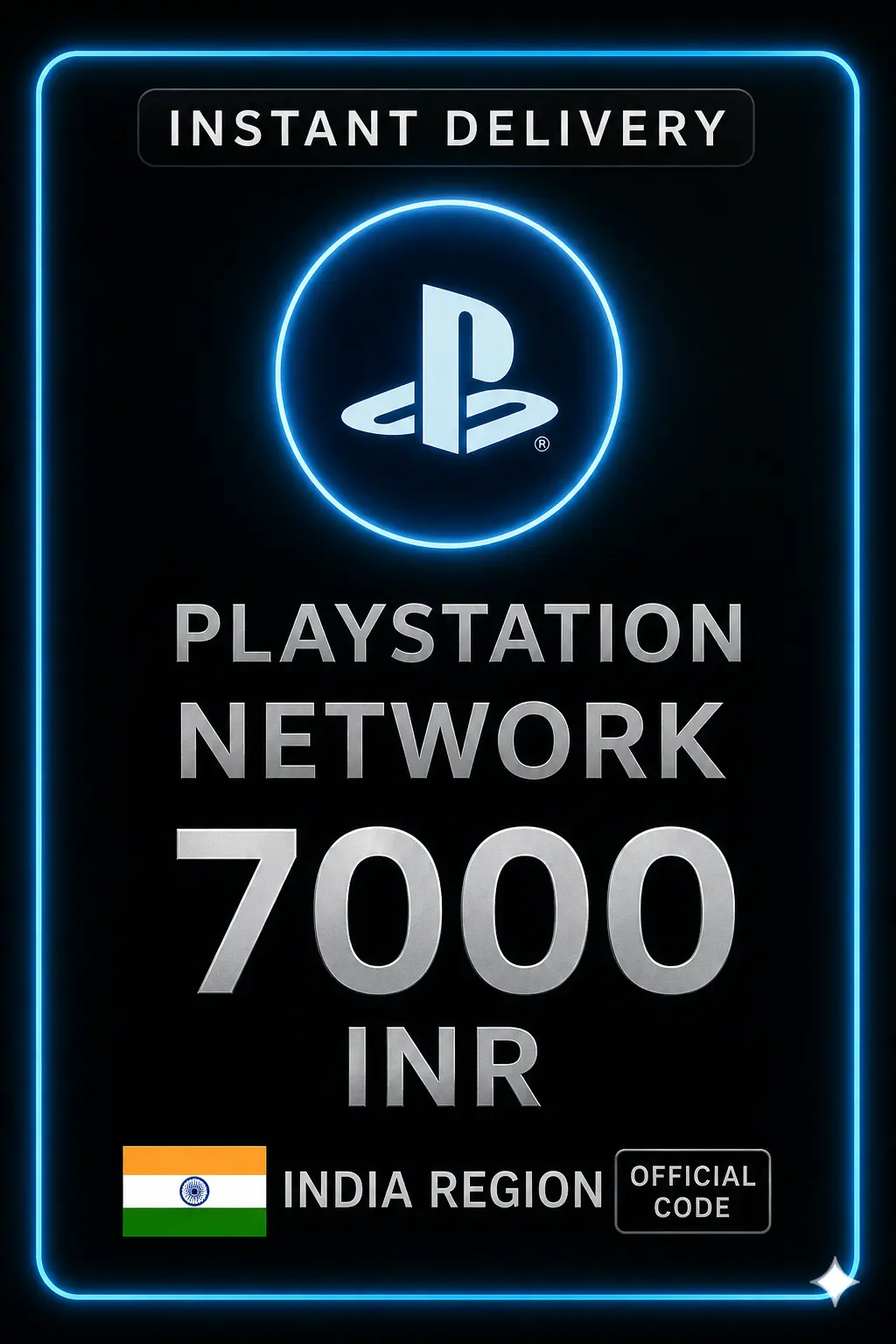 PSN Card India - 7000 INR
