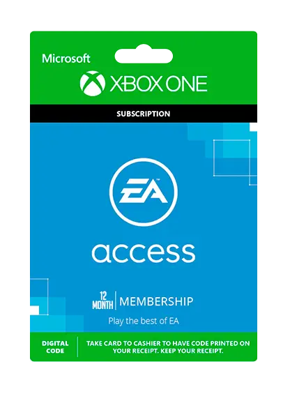  EA Play 12 Month Subscription – Xbox One [Digital Code