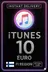 iTunes lahjakortti 10 € FI