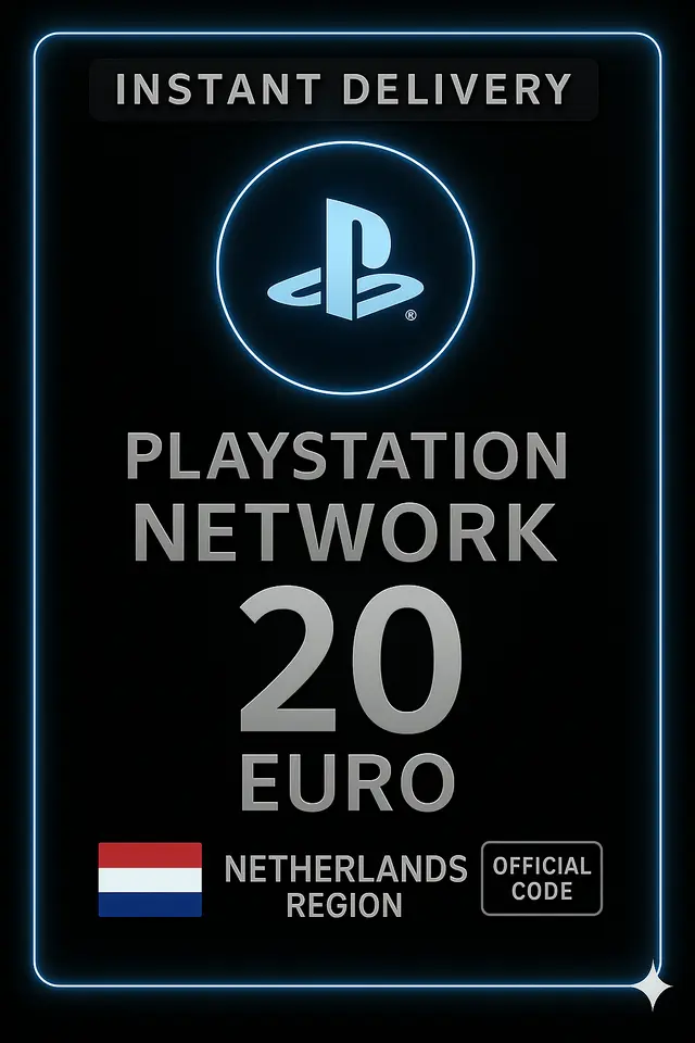 Playstation Gift Card Belanda - 20€ NL