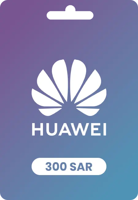 CARTE CADEAU HUAWEI KSA 300 SAR