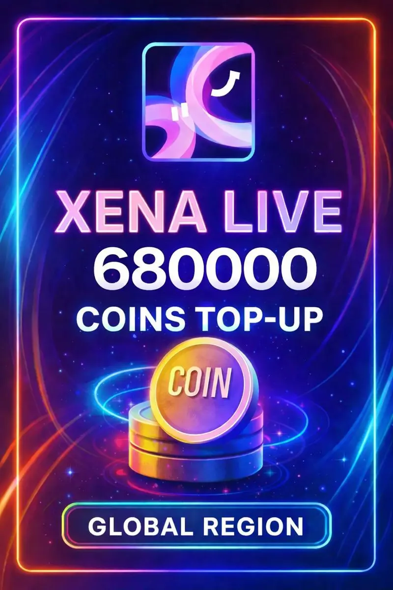 Xena Live - 680000 Jeton Yükleme (Küresel)
