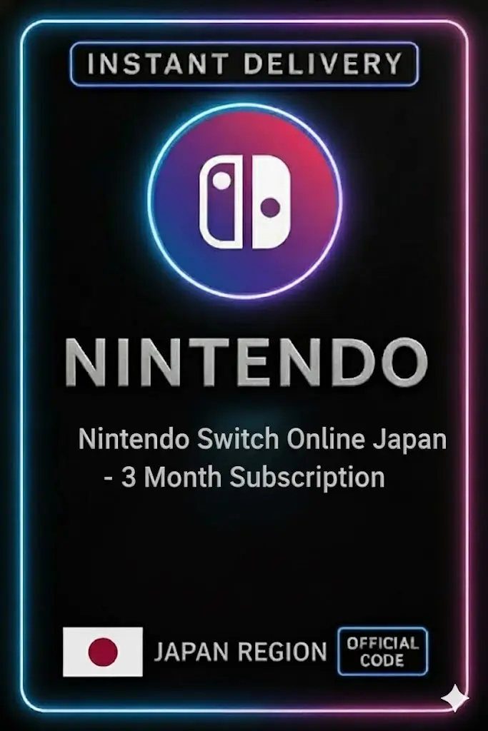 Nintendo Switch Online Japan - 3 Month Subscription Nintendo Switch Online Japan - 3 Month Subscription