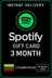 Spotify Gift Card Lithuania - 3 Month LT