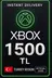 Xbox 1500 TL Hediye Kartı ( Türkiye )